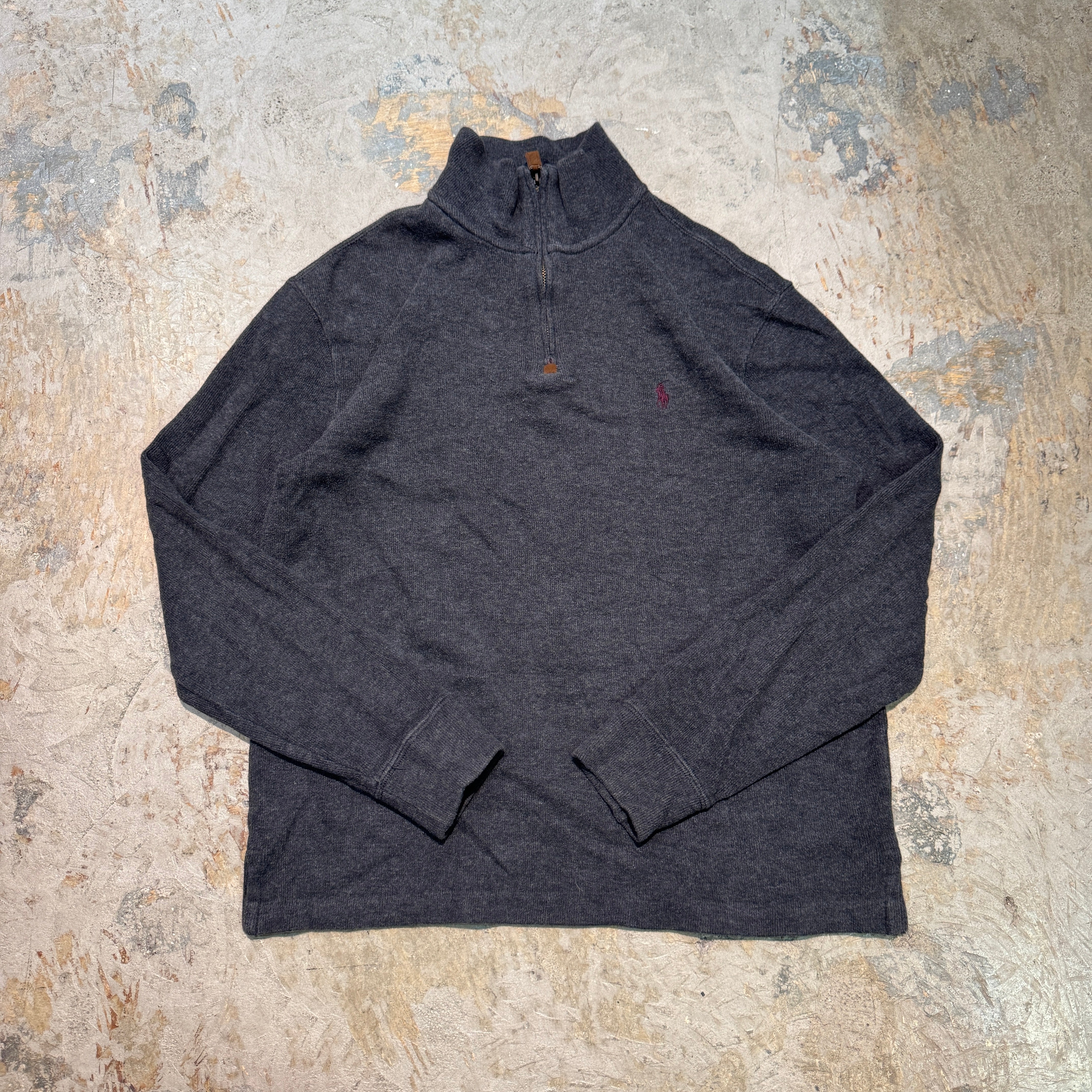 Half zip knit – 古着屋 MUJIN