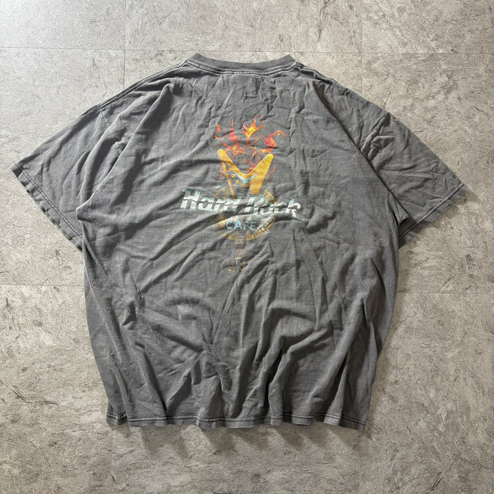 古着 Hard Rock CAFE ハードロックカフェ プリントTシャツ サイズXL
