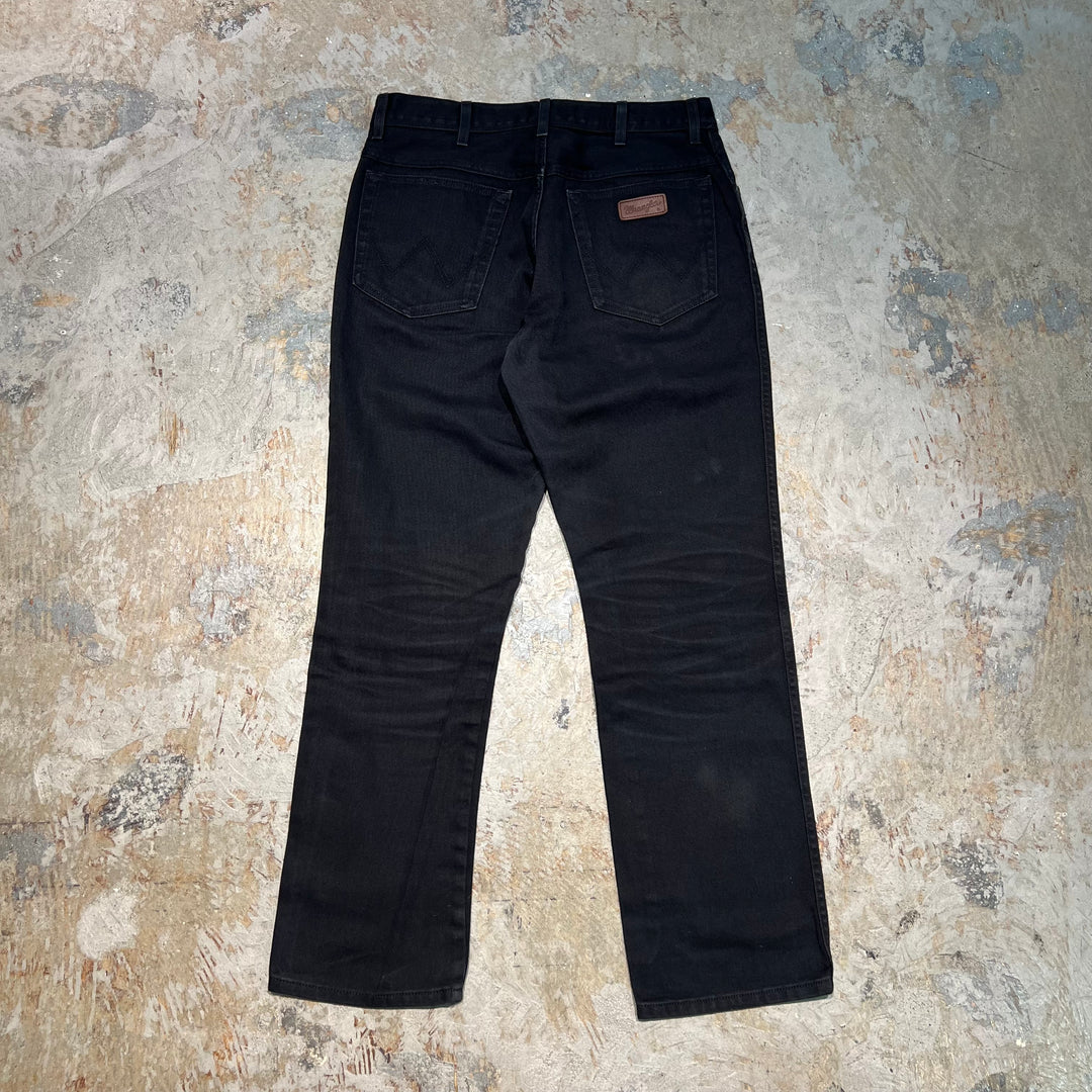 #4764 古着 Wrangler/ラングラー/Black Denim Pants/ブラックデニムパンツ/サイズ34×32