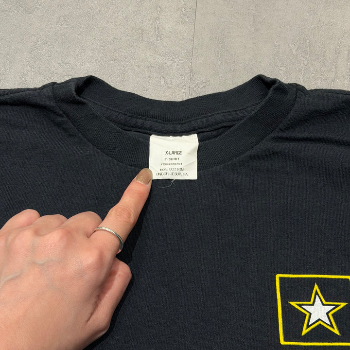 古着 U.S.ARMY/アメリカ軍/プリントTシャツ/ サイズXL