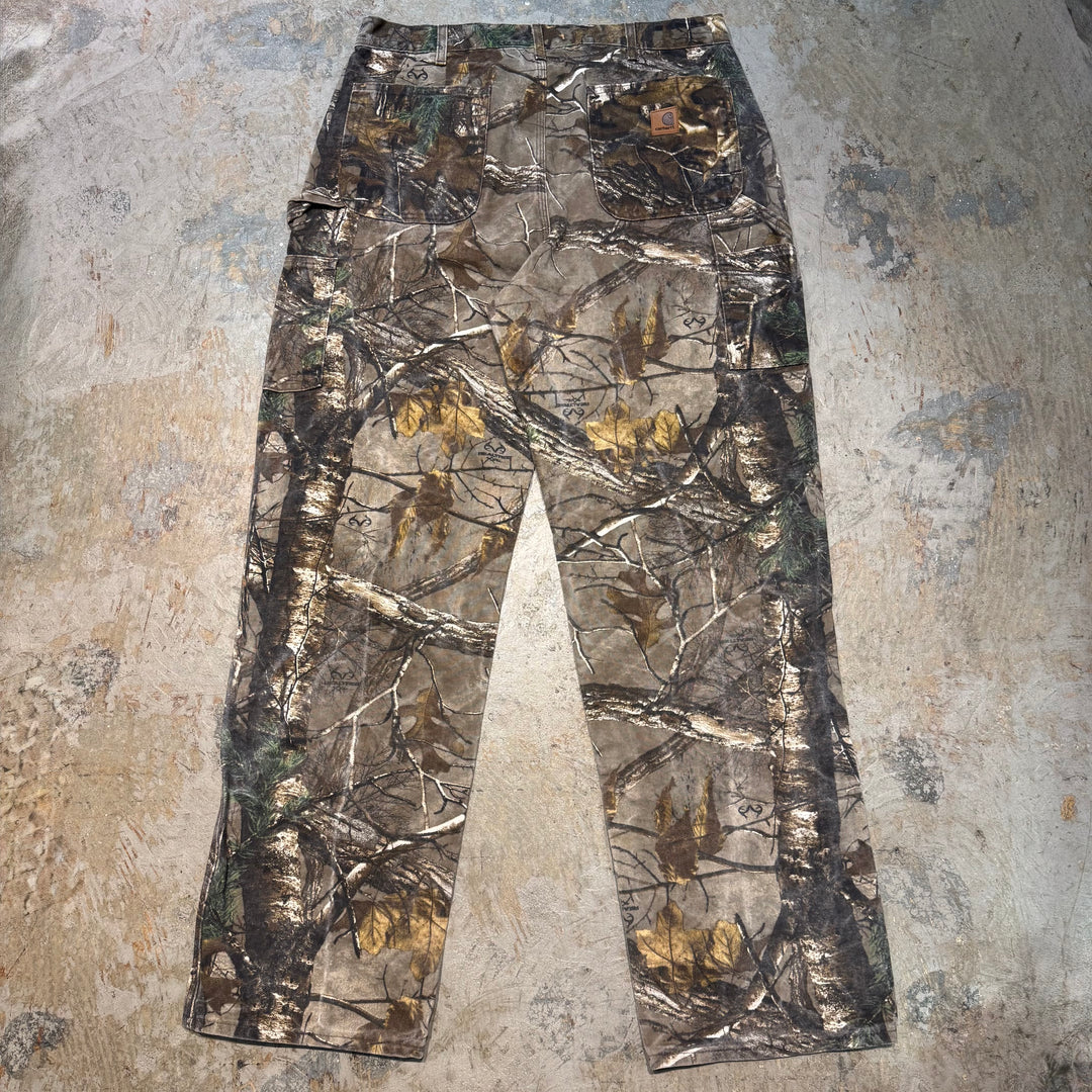 古着 USA製 Carhartt/ カーハート/ リアルツリーダックペインターパンツ/ 実寸サイズ36×34