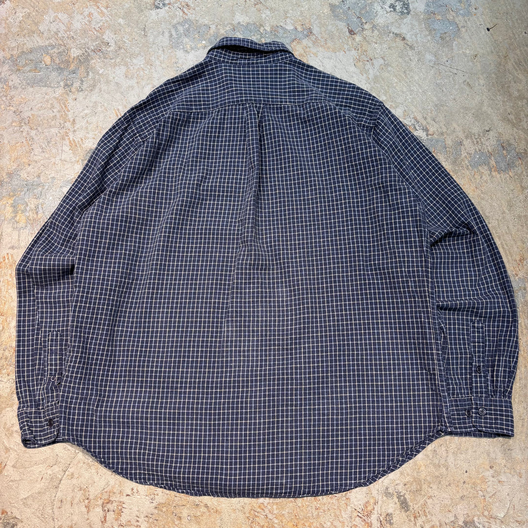 古着 GAP/ ギャップ/  ボタンダウン長袖シャツ/ チェック柄/ サイズXL