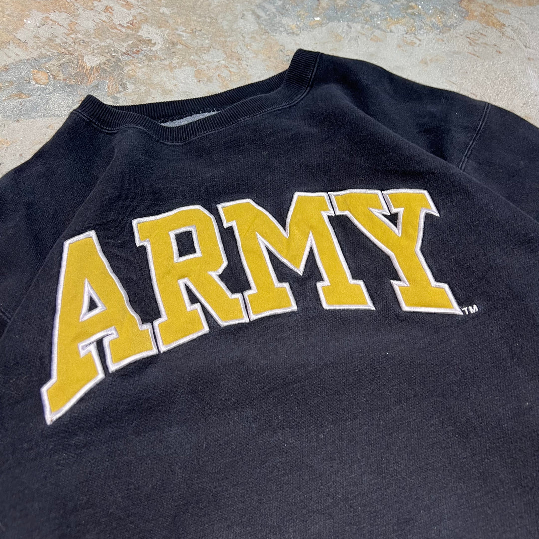 #3969 古着 STEVE&BARRY'S/Crew neck sweat/クルーネックスウェット/ARMY/サイズXXL