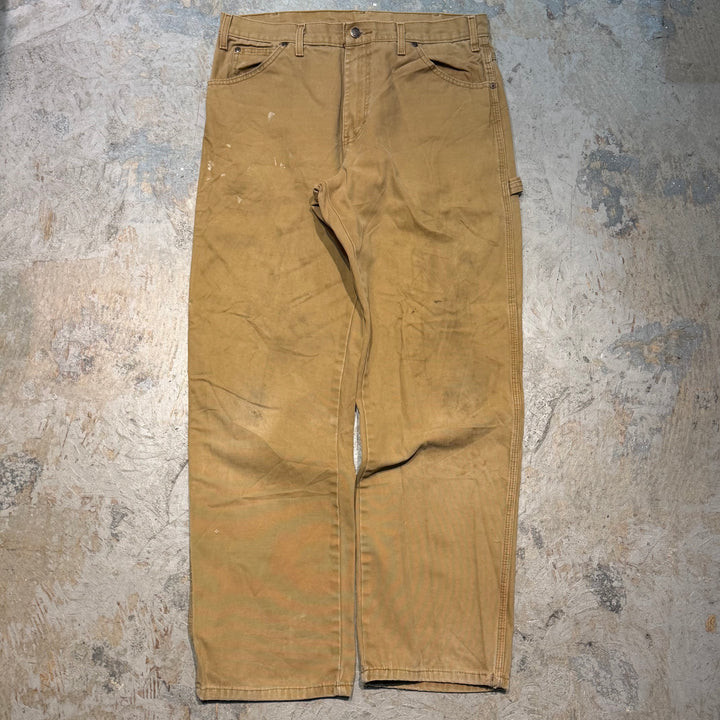 古着 Dickies/ディッキーズ/ダック地ペインターパンツ/実寸サイズ34×31