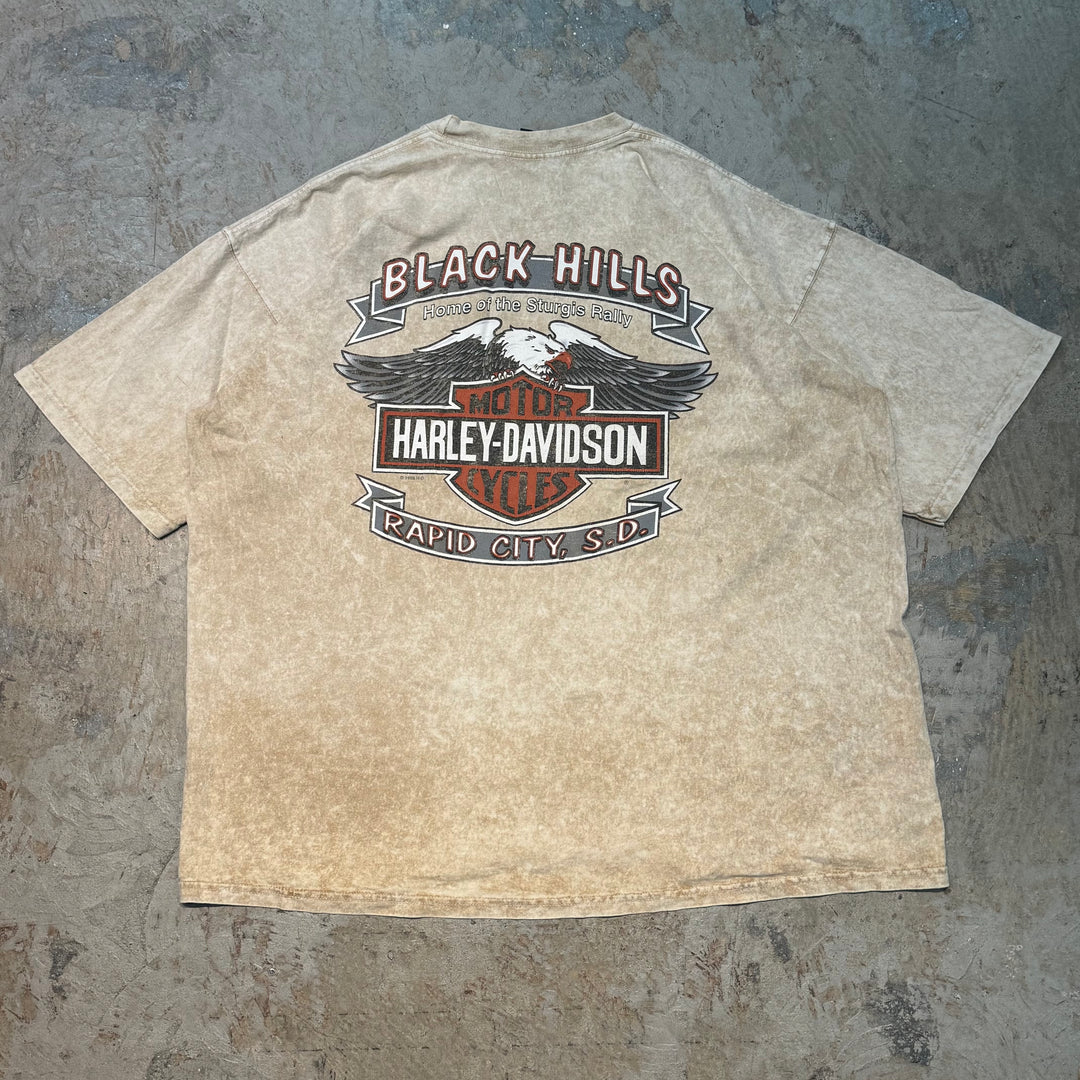 Used clothing Made in USA Harley-Davidson/Harley-Davidson/Printed T-shirt/Size 2XL
