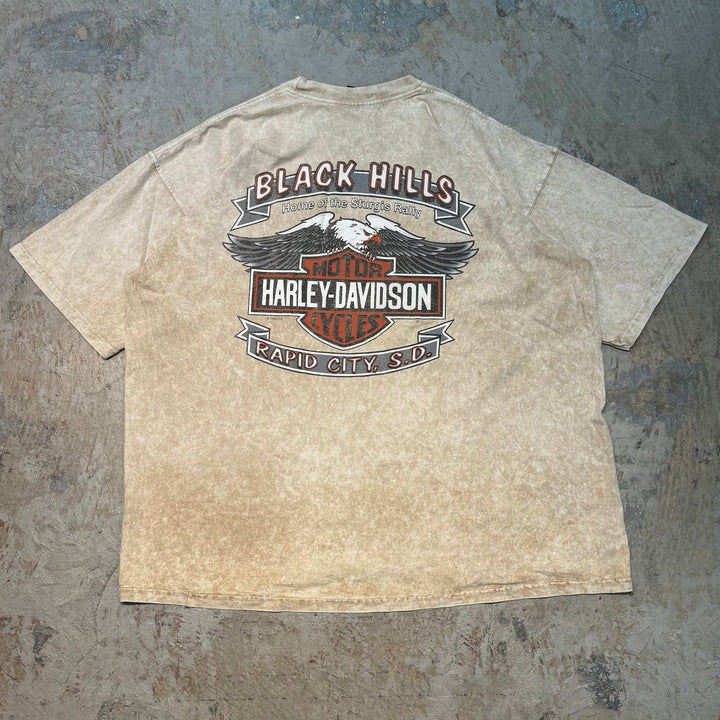 Used clothing Made in USA Harley-Davidson/Harley-Davidson/Printed T-shirt/Size 2XL