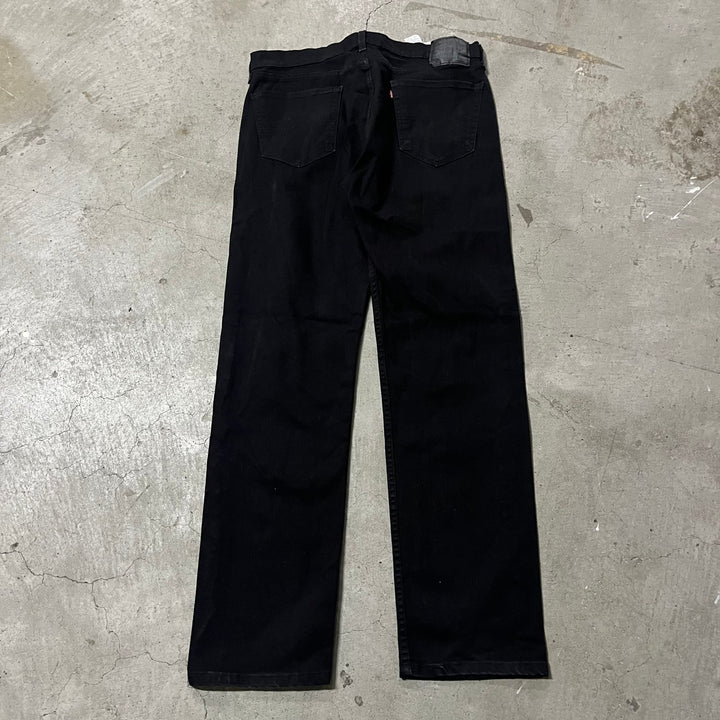 #4206 古着 Levi's/リーバイス/Black Denim Pants/ブラックデニムパンツ/505/サイズ36×34