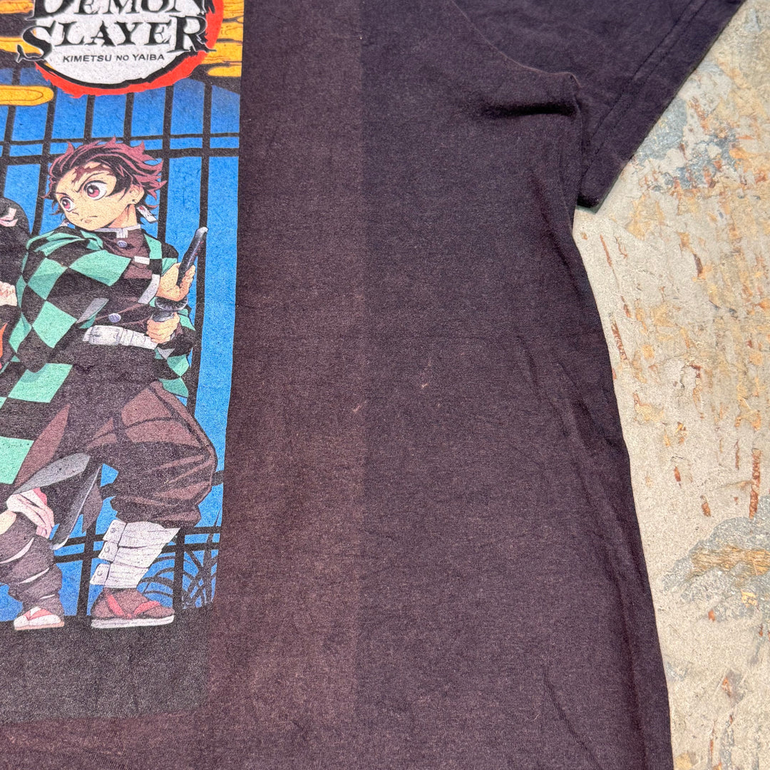 古着 DEMON SLAYER/ 鬼滅の刃/ プリントTシャツ/ サイズM相当