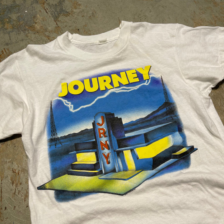 古着 86's JOURNEY/ジャーニー/全米ツアー/ヴィンテージ シングルステッチ プリントTシャツ/サイズL相当