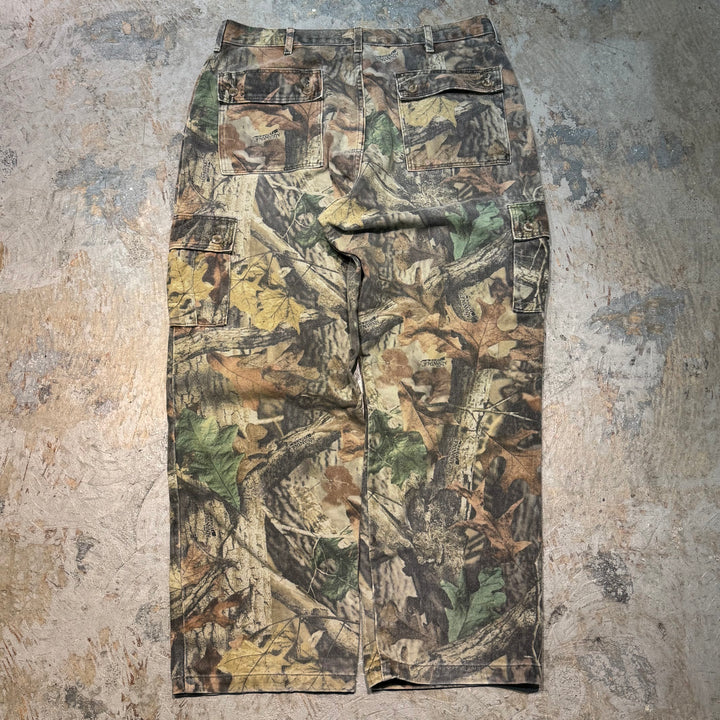 古着 Wrangler/ ラングラー/ リアルツリーカモカーゴパンツ/ 実寸サイズ35×29