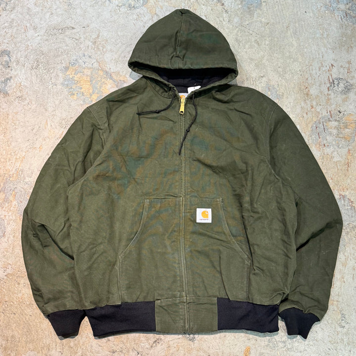 중고 의류 Carhartt/ Active Jacket/ Duck Fabric/ Thermal Lining/ Size XL에 해당합니다.