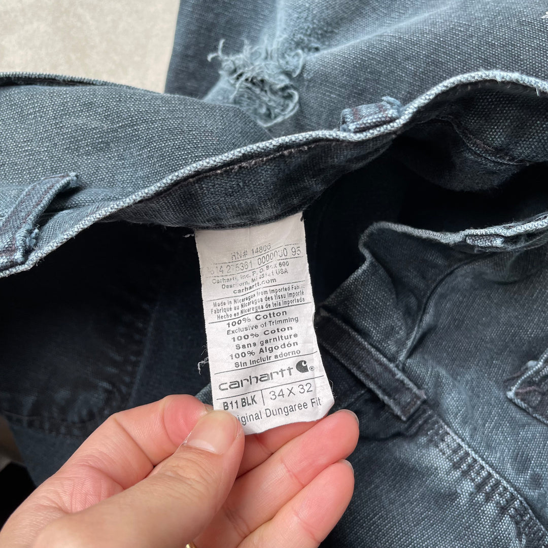 古着 Carhartt/カーハート/ダック地ペインターパンツ/実寸サイズ33×28