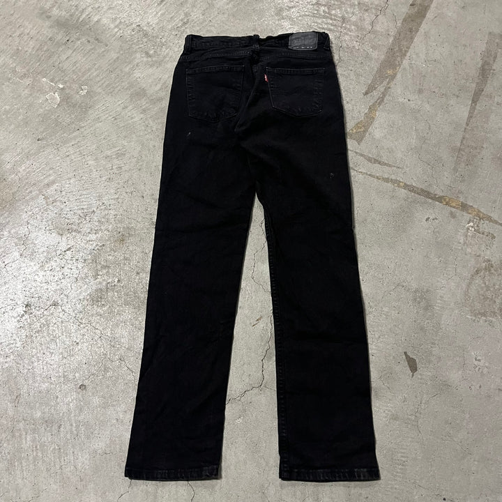 #4204 古着 Levi's/リーバイス/Black Denim Pants/ブラックデニムパンツ/511/サイズ30×30