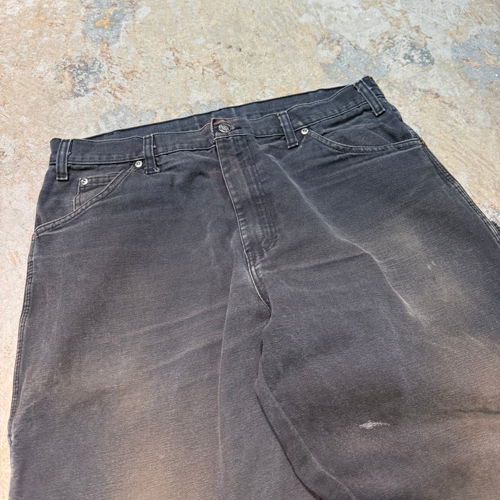古着 Dickies/ディッキーズ/ダック地ペインターパンツ/実寸サイズ34×33