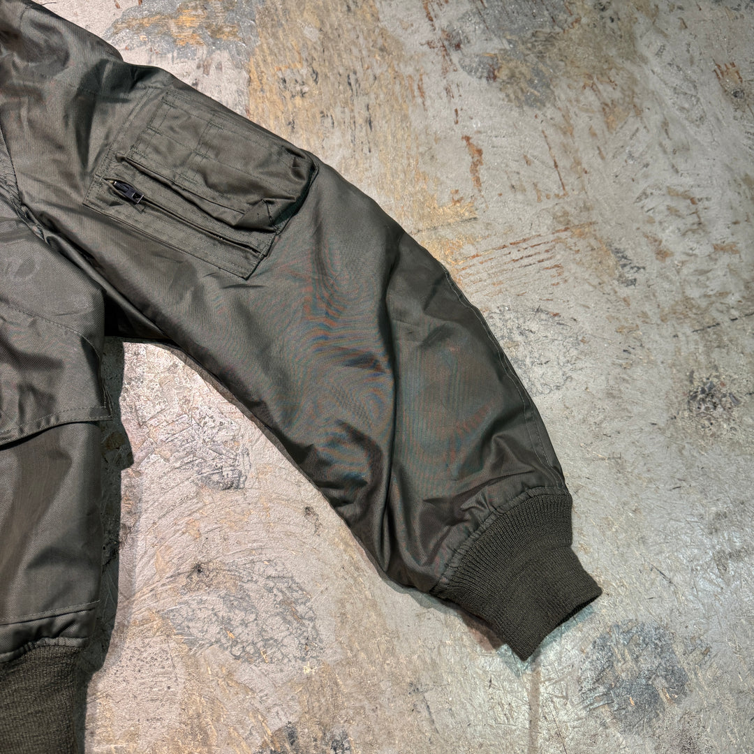 古着 90's Alpha Industries/米空軍/MIL-J-83382C/フライトジャケット /MA-1/サイズL