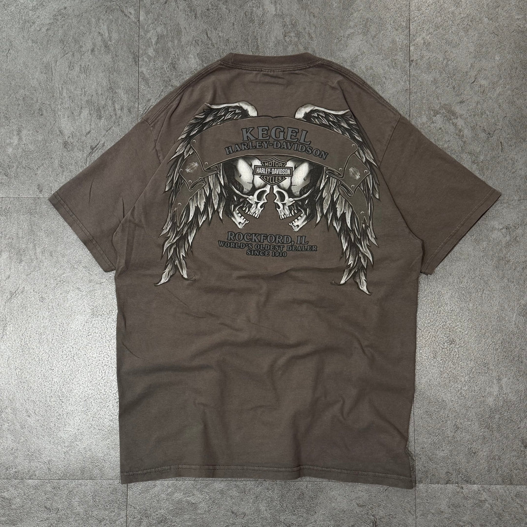 古着 Harley-Davidson/ハーレーダビッドソン/ プリントTシャツ/ サイズL