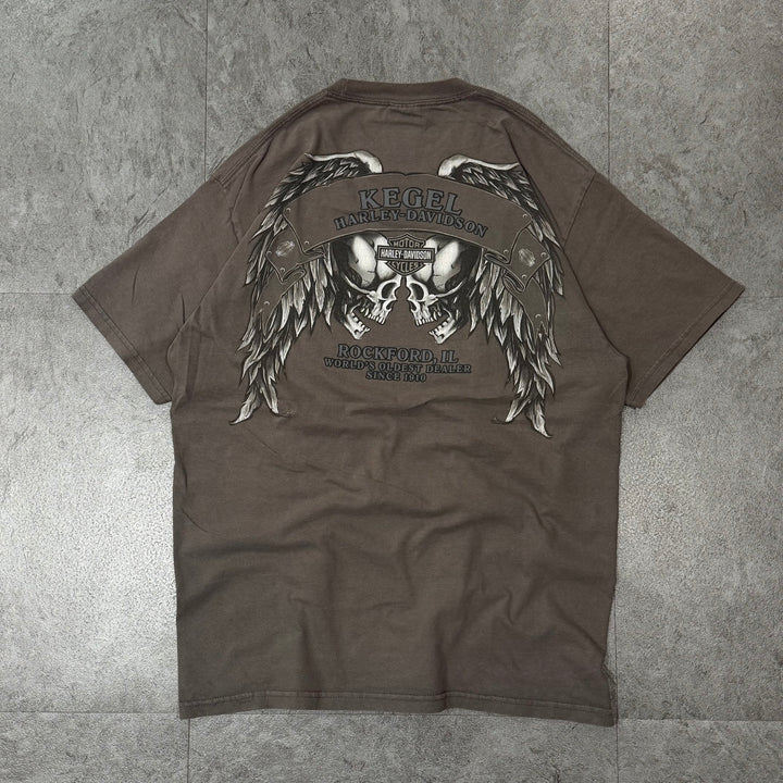古着 Harley-Davidson/ハーレーダビッドソン/ プリントTシャツ/ サイズL