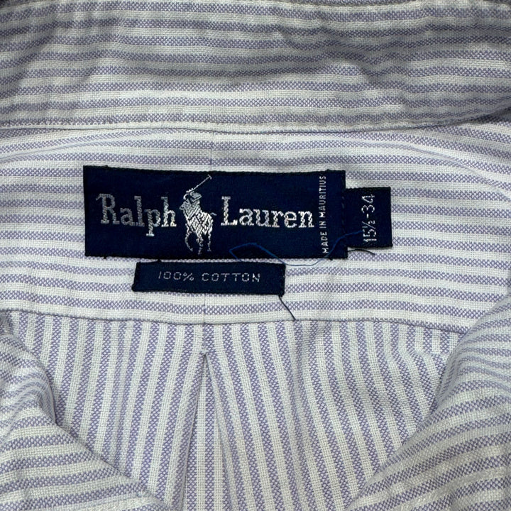 古着 POLO by Ralph Lauren/ ラルフ ローレン/ ボタンダウン長袖シャツ/ ストライプ柄/ サイズM