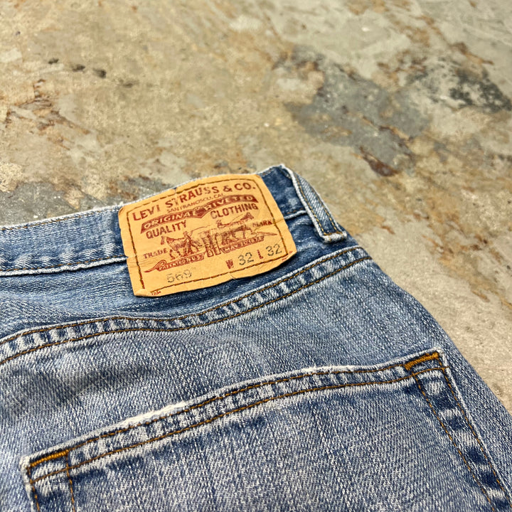 古着 Levi's/リーバイス/Denim Pants/デニムパンツ/569/実寸サイズ33×31