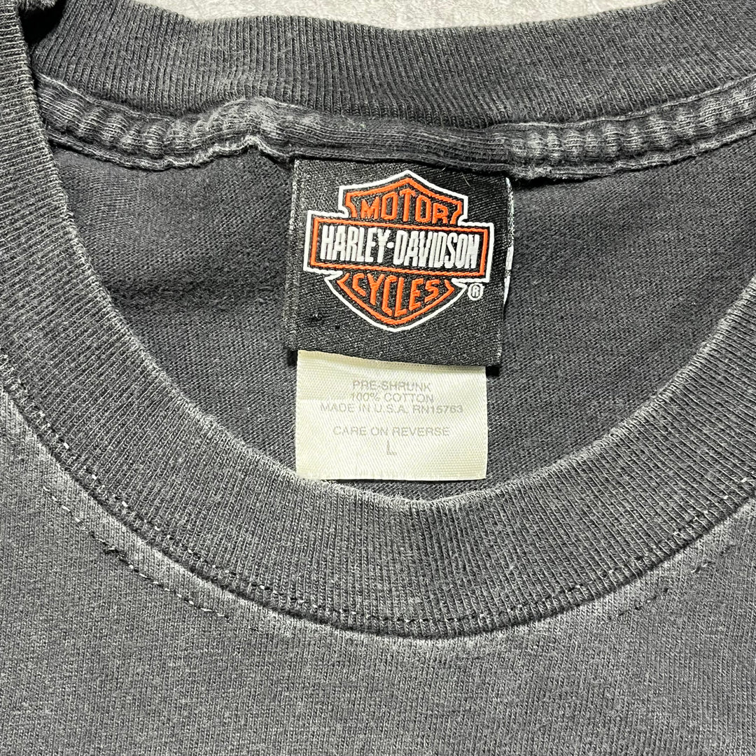 古着 USA製 Harley-Davidson/ハーレーダビッドソン/ プリントTシャツ/ サイズL