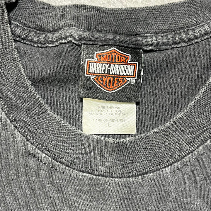 古着 USA製 Harley-Davidson/ハーレーダビッドソン/ プリントTシャツ/ サイズL