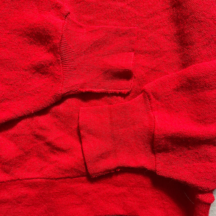 古着 USA製 70's~ IZOD LACOSTE / アイゾッド ラコステ / アクリルニットカーディガン / Mサイズ