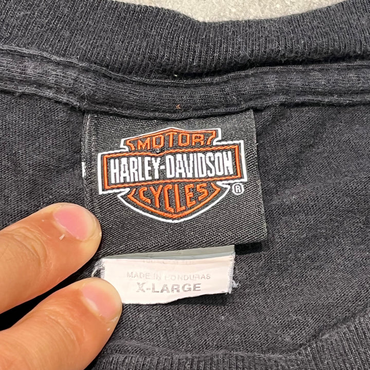 旧衣服Harley-Davidson/哈雷戴维森/印花T恤/尺码XL