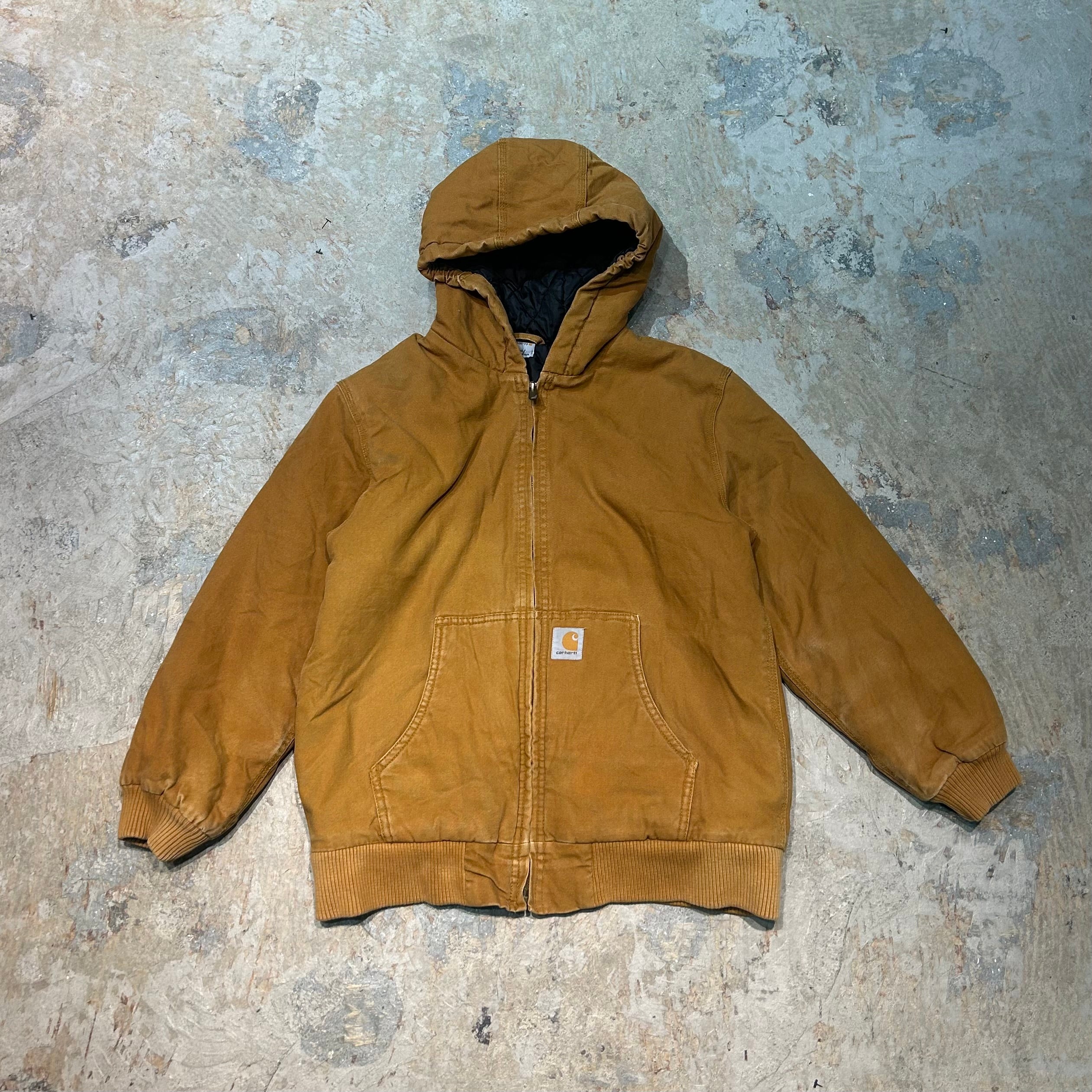 古着 carhartt/カーハート/アクティブジャケット/ダック地/無地/中綿/サイズL – 古着屋 MUJIN