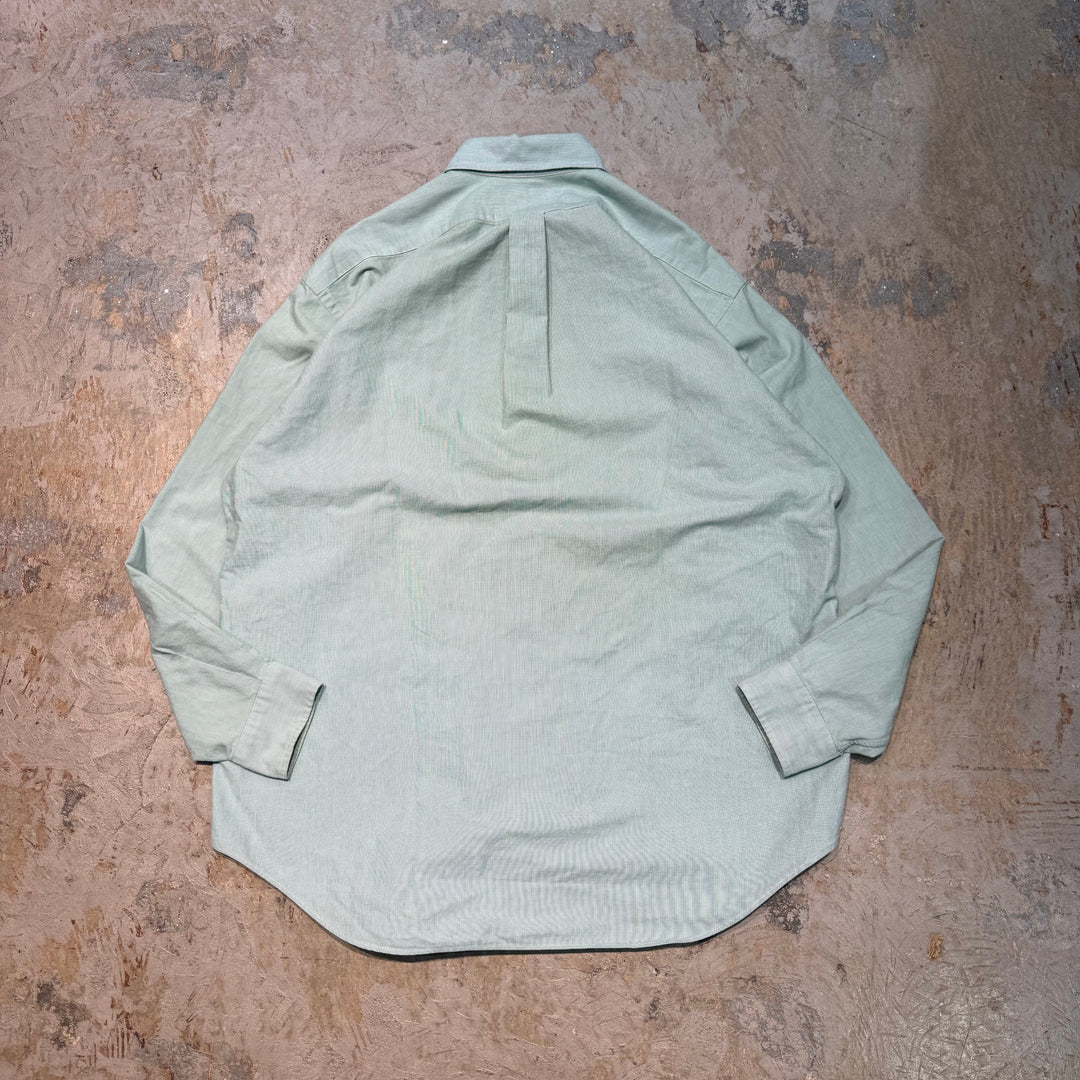 古着 90's RalphLauren/ラルフローレン/ 長袖シャツ/無地/サイズL
