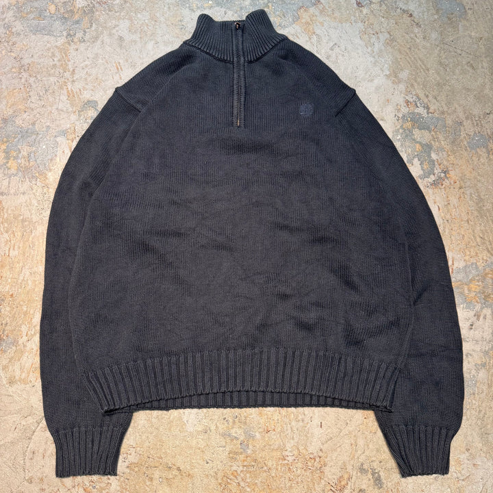 古着 Timberland/ ティンバーランド/ ハーフジップニットセーター/ サイズL
