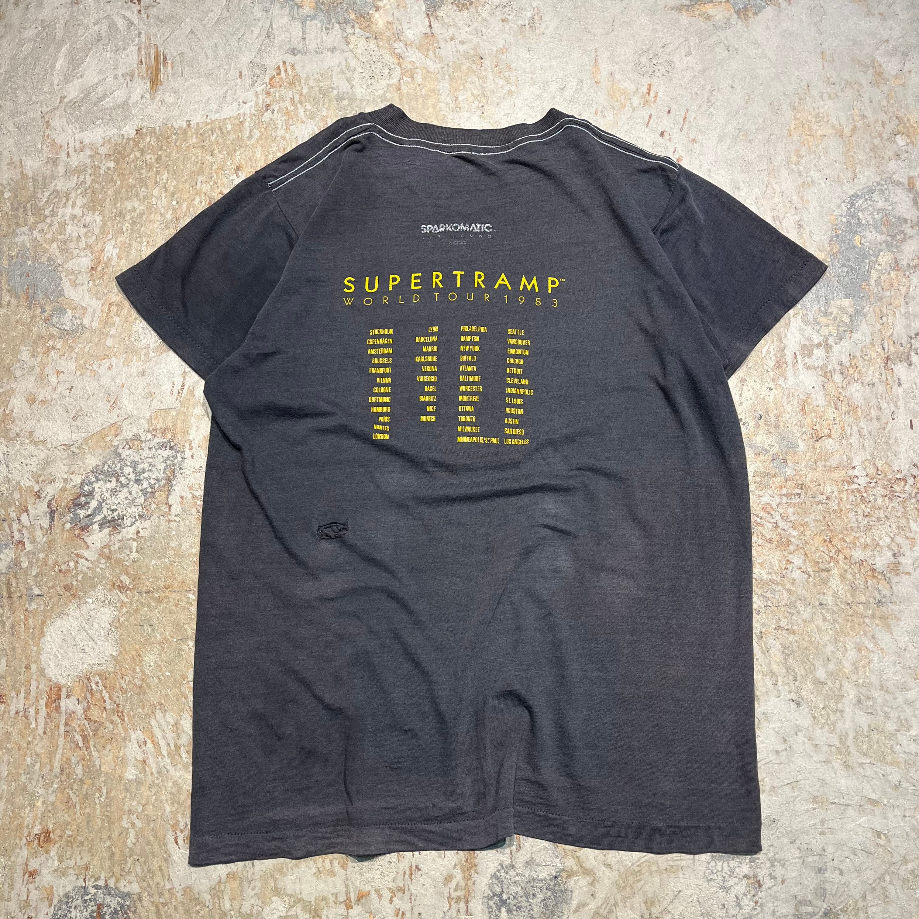 希少】B127 I'll BE BACK 古着 ドラルド・トランプTシャツ