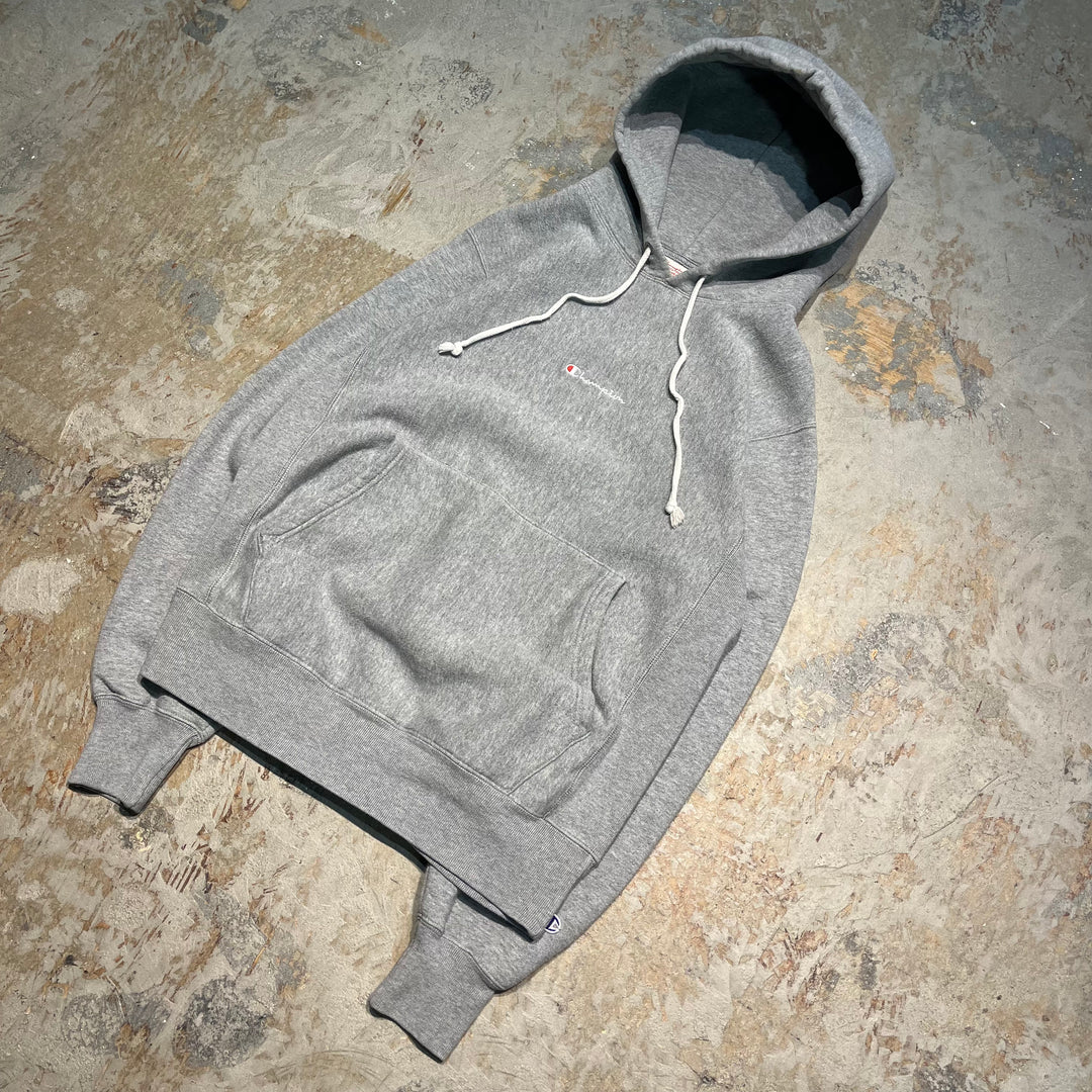 #1933 古着 Champion/チャンピオン / Pull Orver Hoody / プルオーバー パーカー / reverse weave /刺繍ロゴ / サイズS