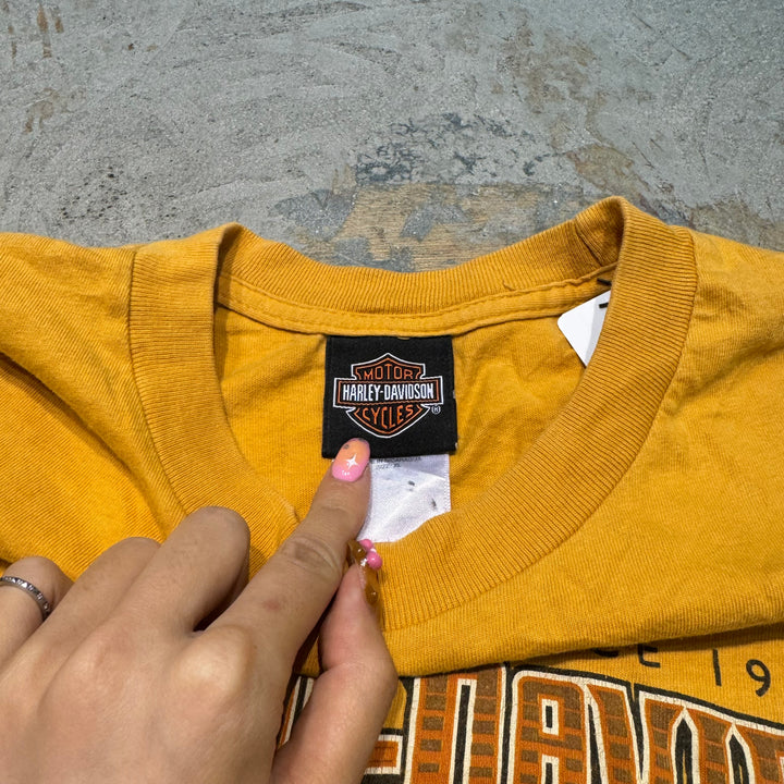 旧衣服Harley-Davidson/哈雷戴维森/印花T恤/尺码XL
