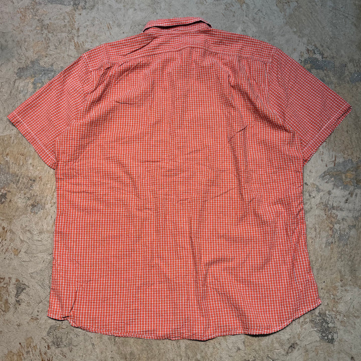 古着 Eddie Bauer/エディー･バウアー/ 半袖シャツ/ チェック柄/ サイズXL