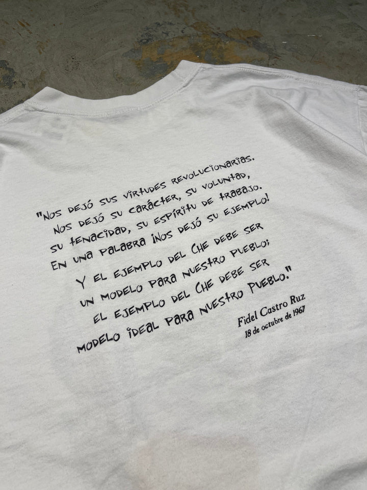 #MA156 古着 CHE GUEVARA/チェ･ゲバラ / 元キューバ産業大臣 / ヴィンテージ シングルステッチ メッセージ プリントTシャツ/サイズXXL