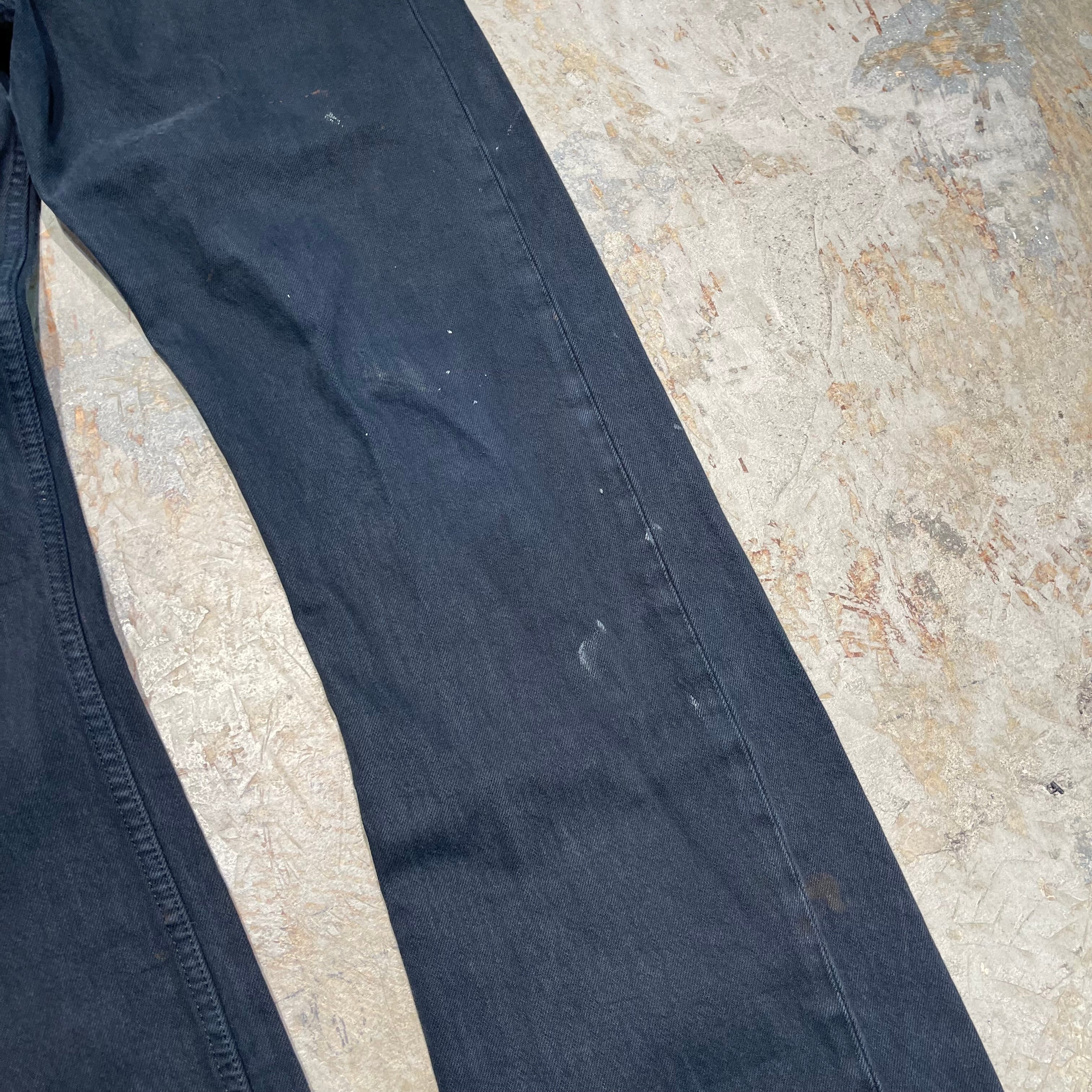 Levi's リーバイス 550 ブラックデニム w40 黒 バギーデニム