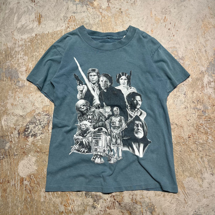 古着 USAVINTAGE / STARWARS/スターウォーズ /ヴィンテージ シングルステッチ プリントTシャツ/サイズS相当