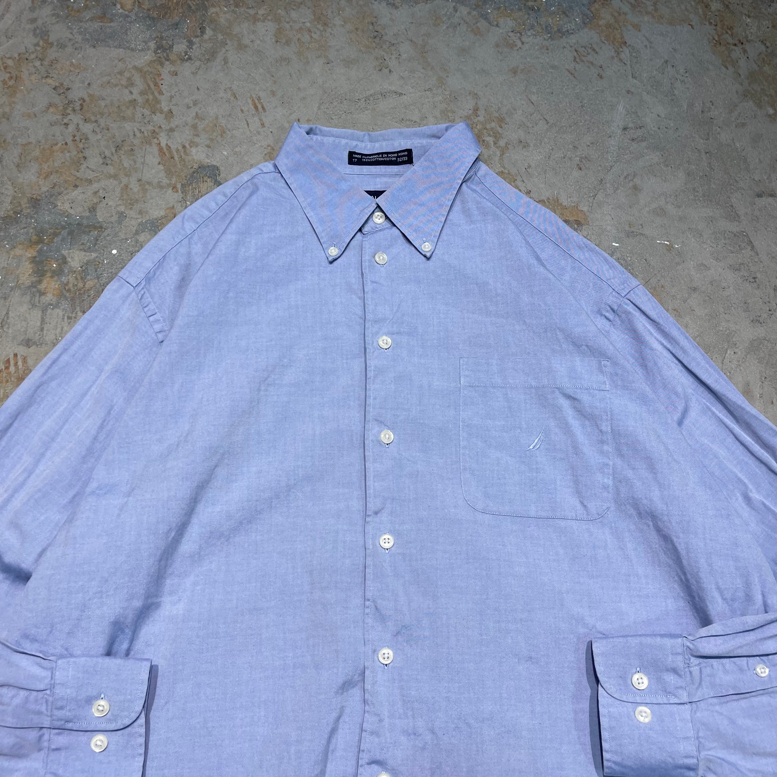 4338 Nautica/ノーティカ/L/S Button Down shirts/ボタンダウンシャツ