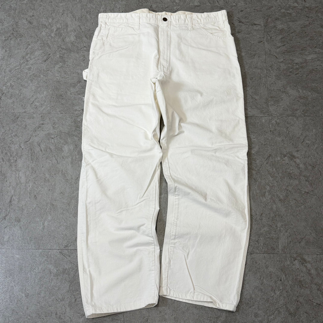 古着 Dickies×PPG ディッキーズ×ピーピージー ペインターパンツ 実寸サイズ37×29