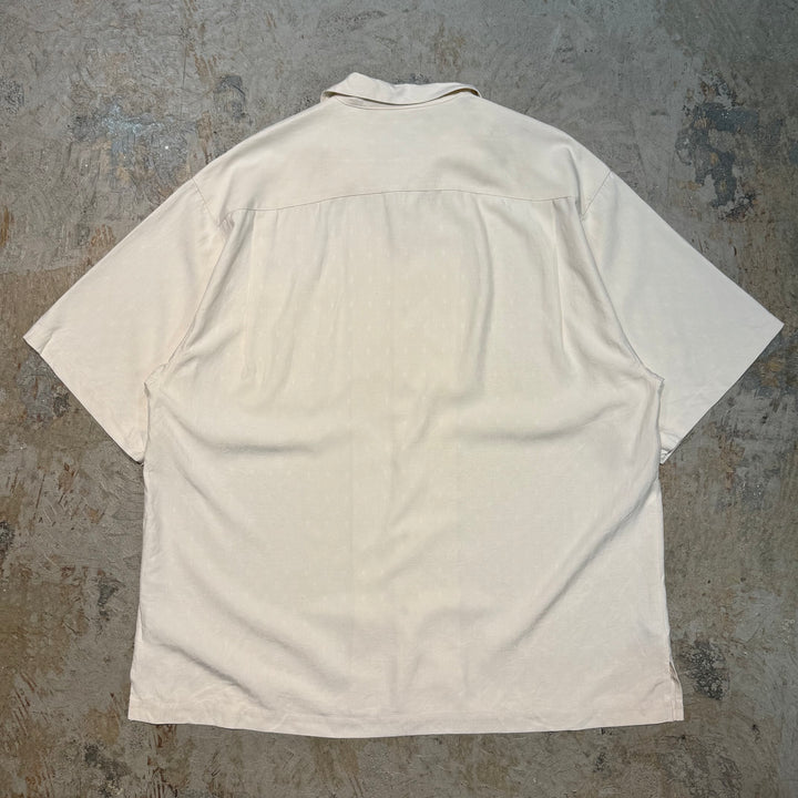 Used clothing TOMMY BAHAMA/Short-sleeved shirt/Open collar/Silk/Size L