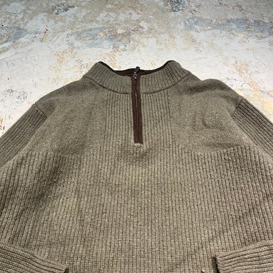 #3385 L.L.Bean/エルエルビーン/Half zip knit/ハーフジップニット/サイズXL