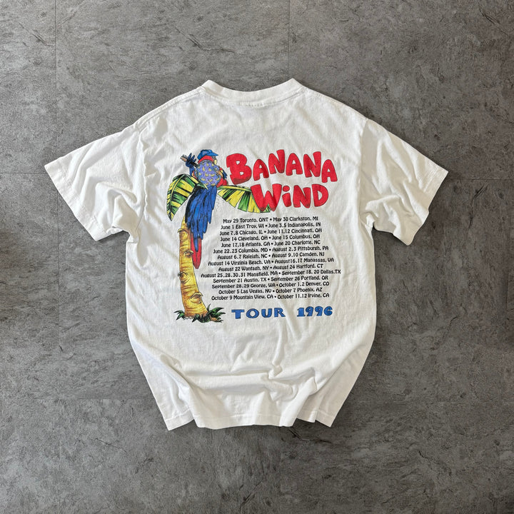 古着 96's Jimmy Buffett Banana Wind Tour ヴィンテージTシャツ シングルステッチ サイズXL相当