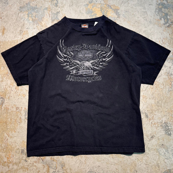 古着 USA製 Harley-Davidson/ハーレーダビッドソン/ プリントTシャツ/ サイズXL