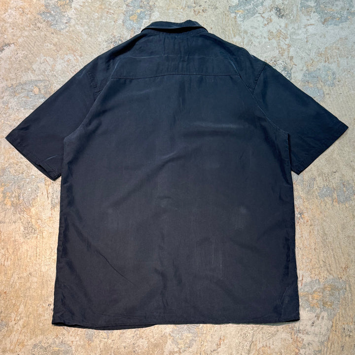 二手衣服Harley-Davldson/哈雷戴维森/短袖衬衫/刺绣/尺寸L