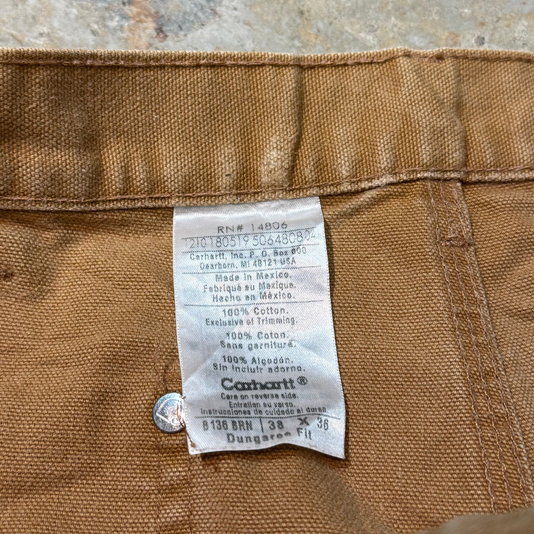 古着 Carhartt/ カーハート/ ダブルニーペインターパンツ/ 実寸サイズ35×35