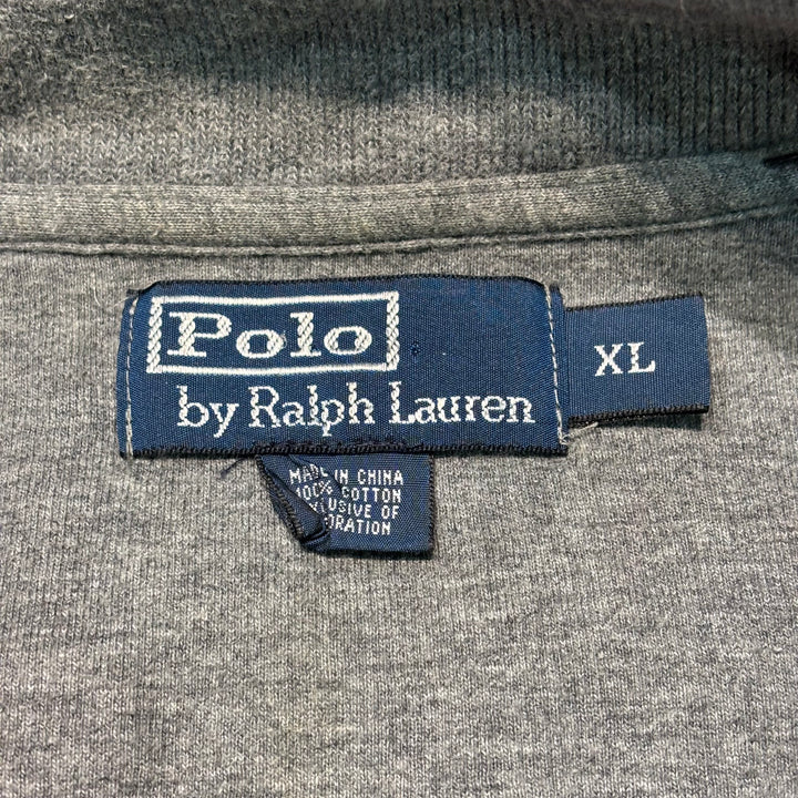 古着 POLO by Ralph Lauren/ ポロラルフローレン/ ハーフジップニットセーター/ サイズXL