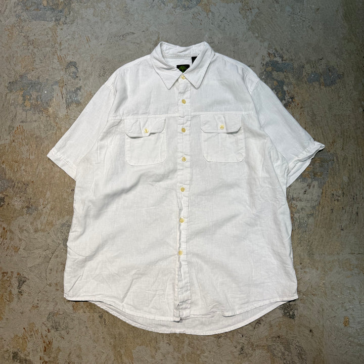 古着 TIMBERLAND/ ティンバーランド/ 半袖シャツ/ 無地/ サイズL