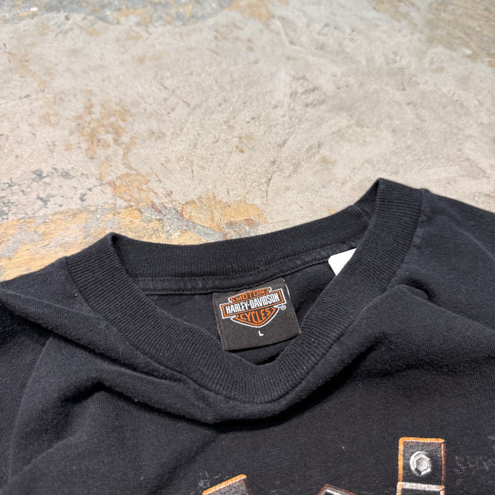 古着 USA製 Harley-Davidson/ハーレーダビッドソン/ プリントTシャツ/ サイズL
