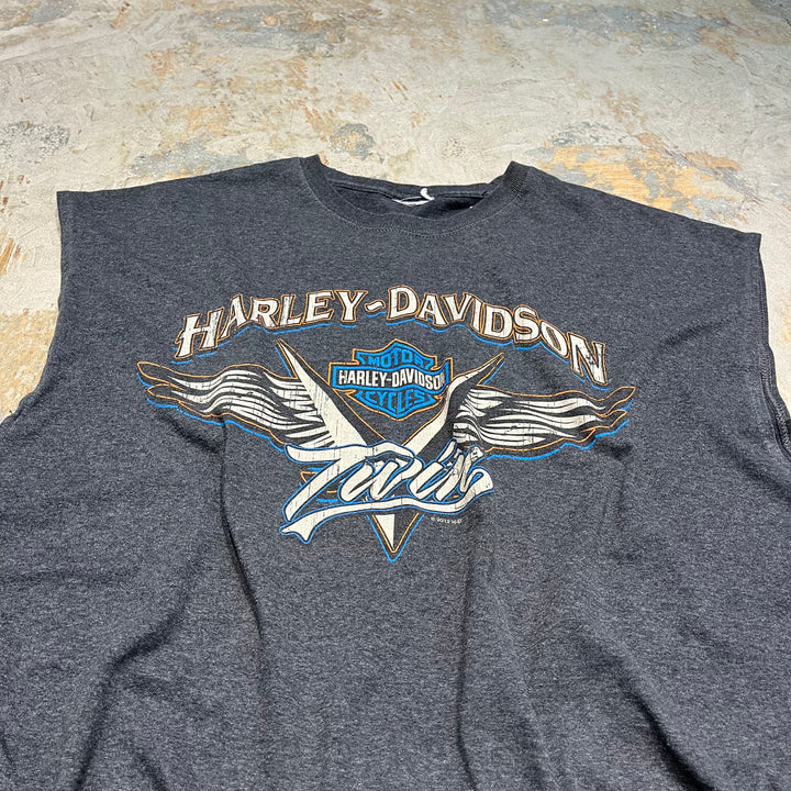 古着 Harley-Davidson/ハーレー ダビッドソン カリフォルニア州 カマリロ プリントTシャツ サイズXXXL相当