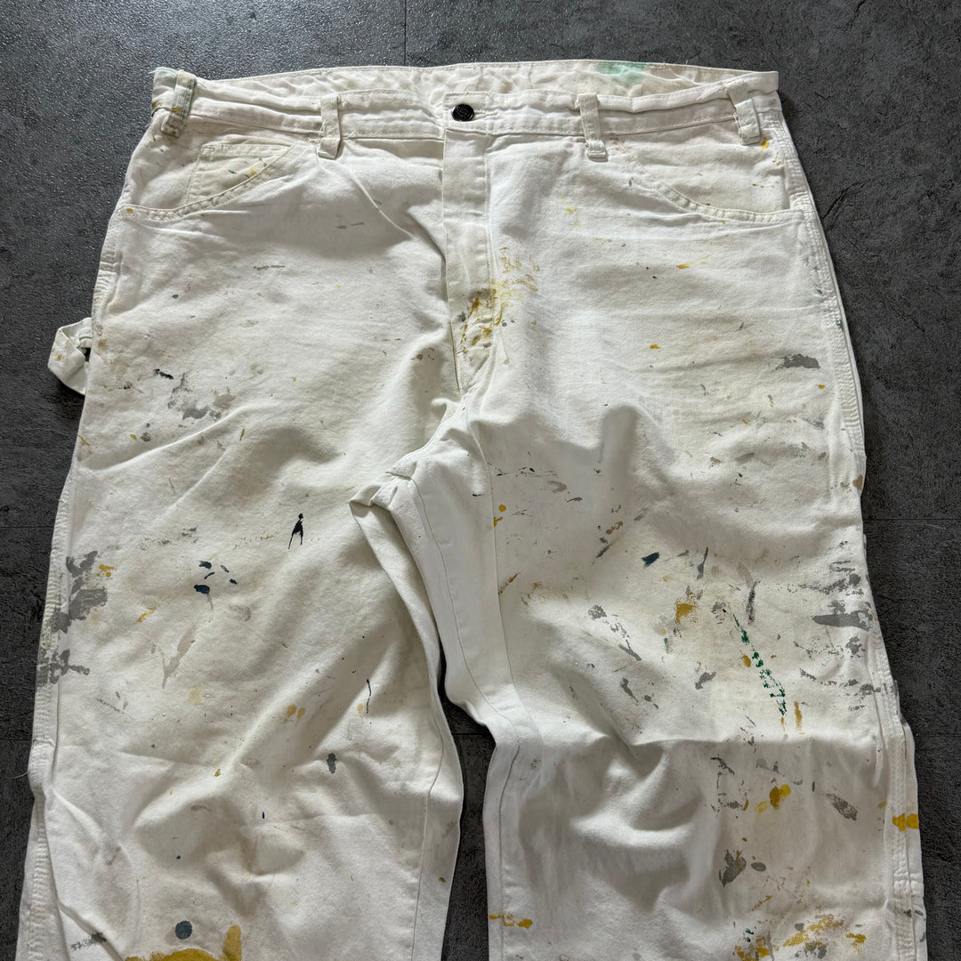古着 Dickies ディッキーズ ペインターパンツ  実寸サイズ37×29